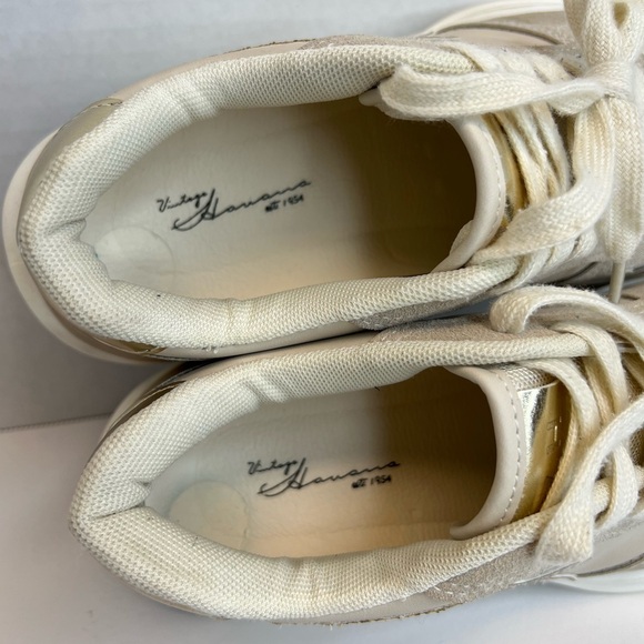 Vintage Havana Run Sneaker Nude/Glitter Women’s Size 8M - Picture 12 of 16